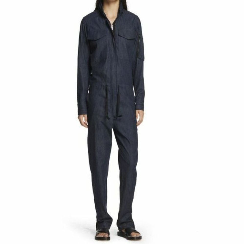 rag & bone Claire Denim Jumpsuit - Size 4